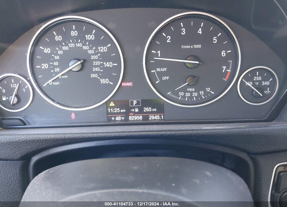 2014 BMW 320I VIN: WBA3B1C56EPV79432