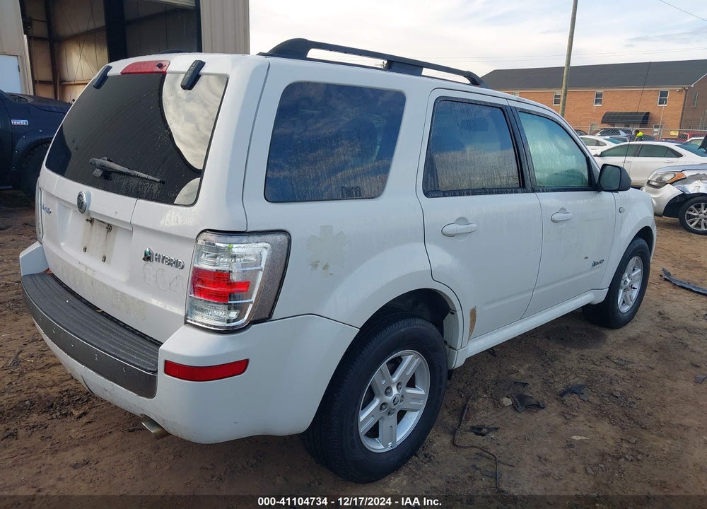 2009 MERCURY MARINER HYBRID VIN: 4M2CU39389KJ17059