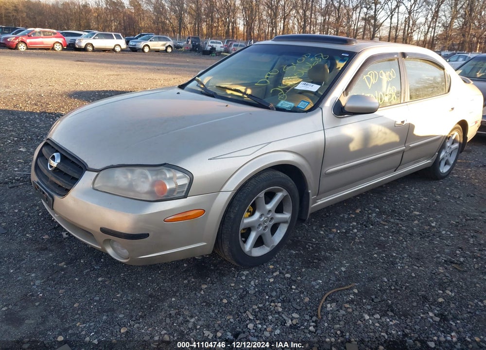 2003 NISSAN MAXIMA SE VIN: JN1DA31D83T502519