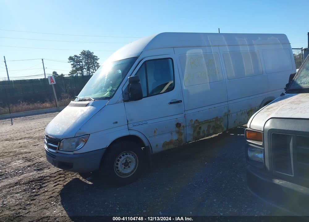 2005 DODGE SPRINTER VAN 2500 SHC VIN: WD0PD744355817330