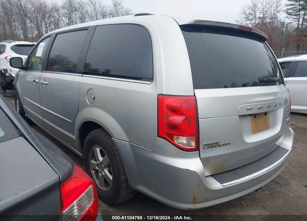 2011 DODGE GRAND CARAVAN CREW VIN: 2D4RN5DG7BR706729