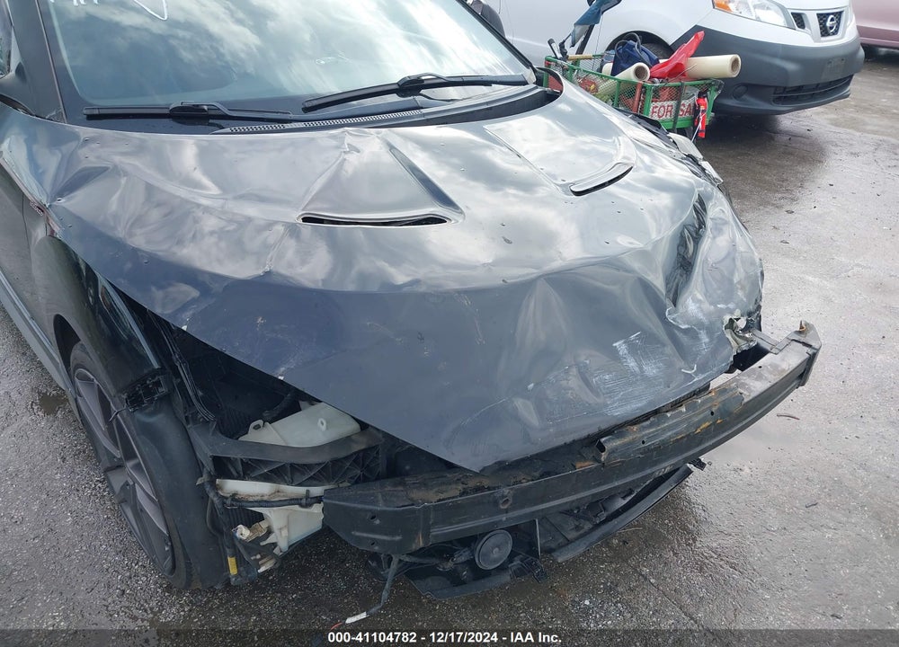 2014 HYUNDAI VELOSTER TURBO W/BLUE VIN: KMHTC6AE6EU203424