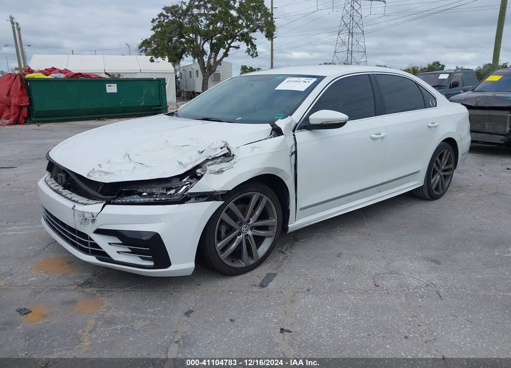 2017 VOLKSWAGEN PASSAT 1.8T R-LINE VIN: 1VWDT7A31HC016516