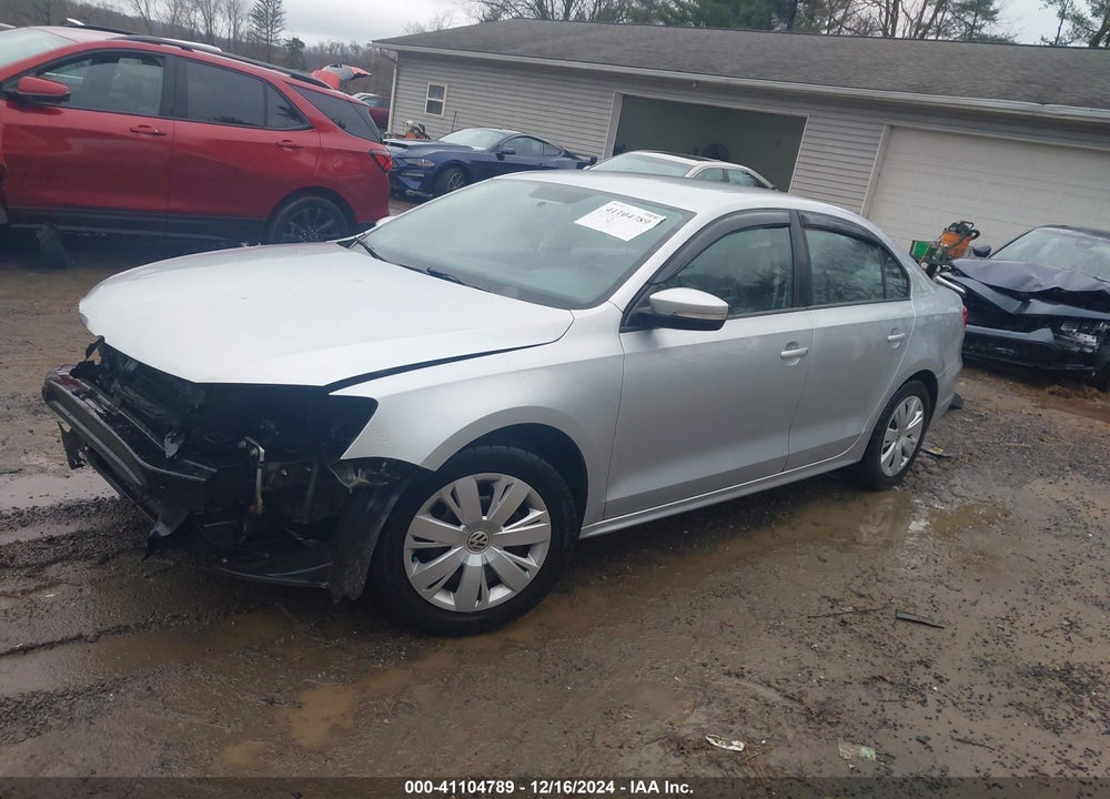 2014 VOLKSWAGEN JETTA VIN: 3VWD07AJ9EM281427