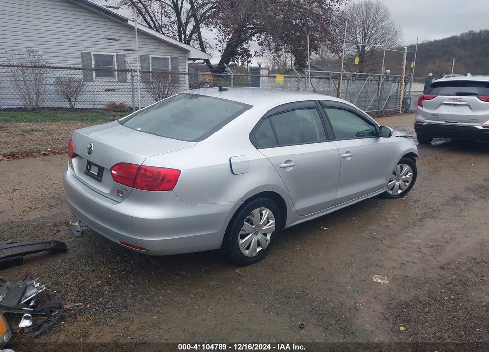 2014 VOLKSWAGEN JETTA VIN: 3VWD07AJ9EM281427