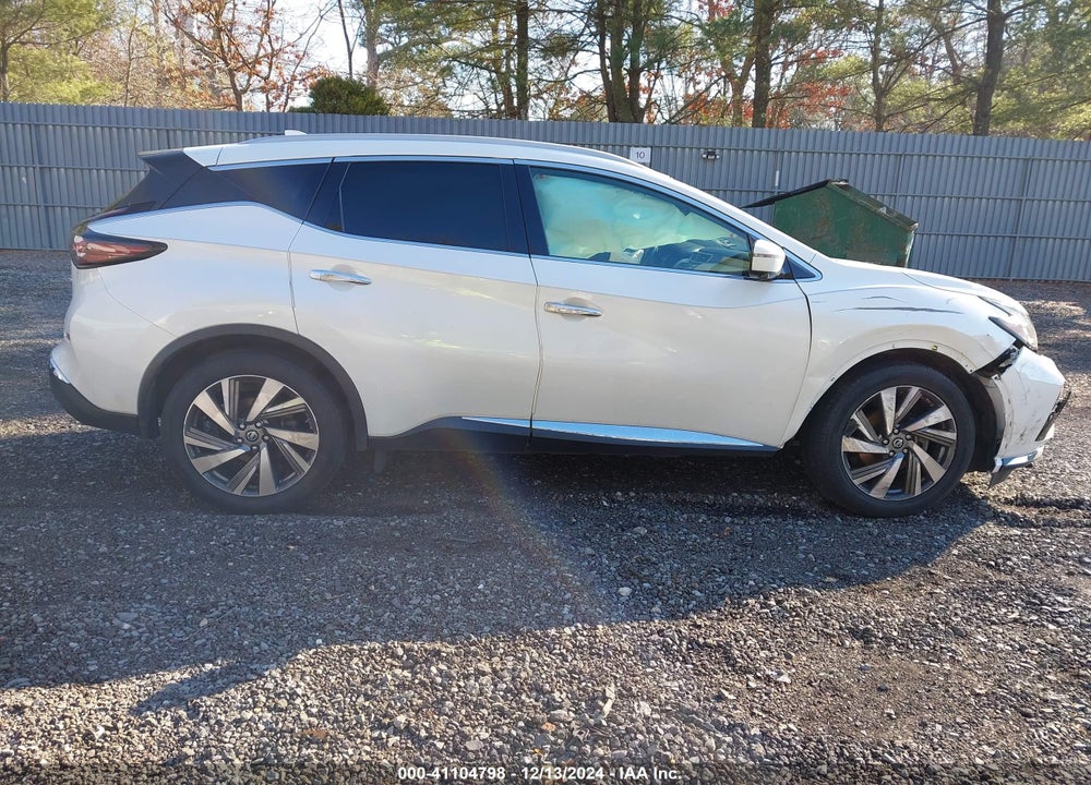 2019 NISSAN MURANO SL VIN: 5N1AZ2MS9KN121273