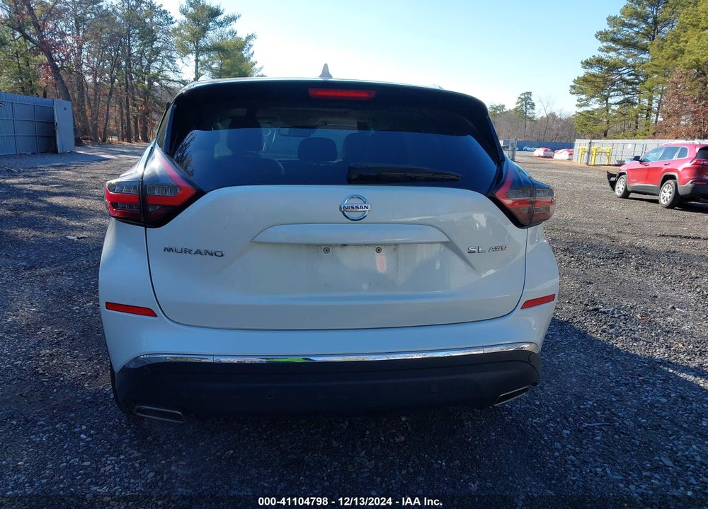 2019 NISSAN MURANO SL VIN: 5N1AZ2MS9KN121273