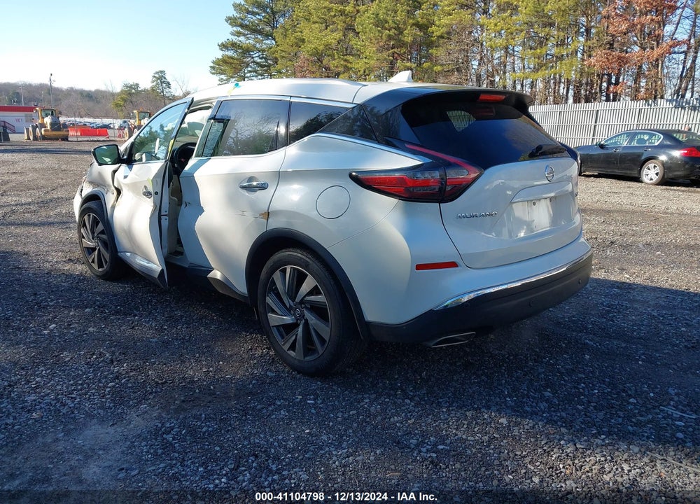 2019 NISSAN MURANO SL VIN: 5N1AZ2MS9KN121273