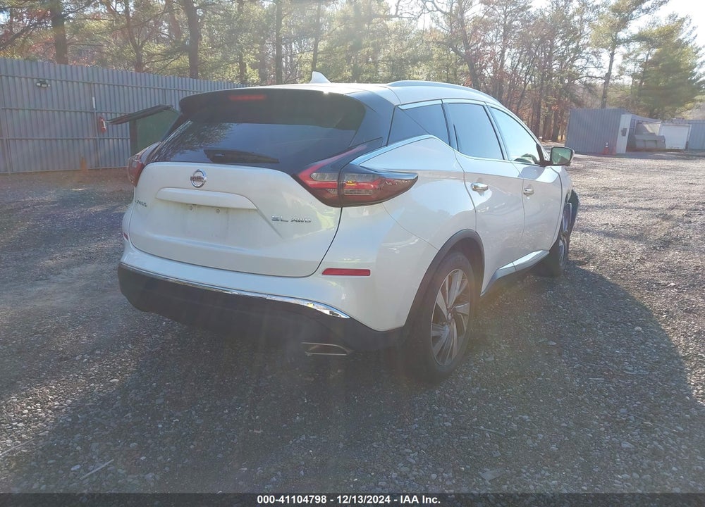 2019 NISSAN MURANO SL VIN: 5N1AZ2MS9KN121273