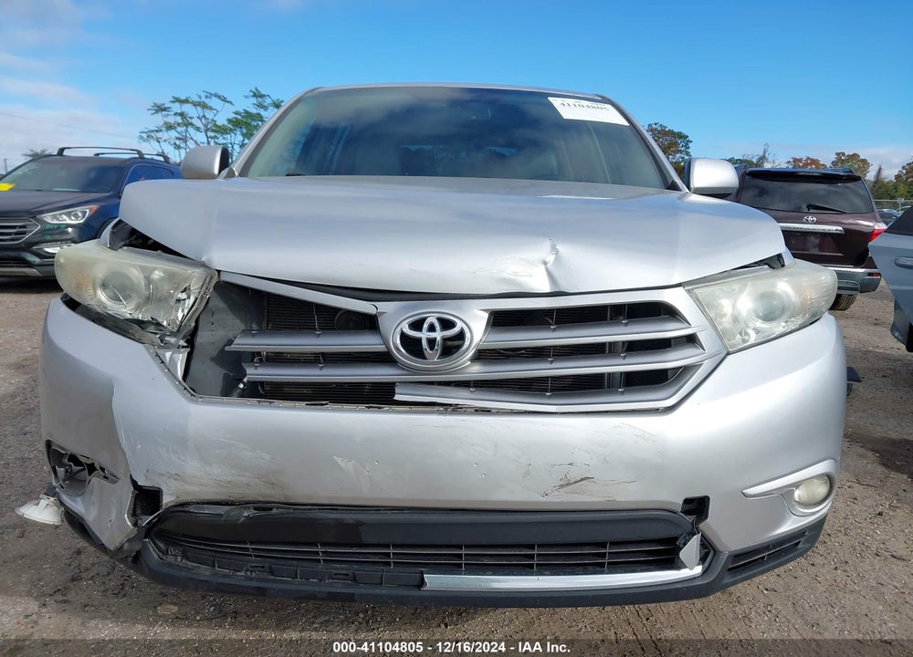 2013 TOYOTA HIGHLANDER SE V6 VIN: 5TDZK3EH5DS101247