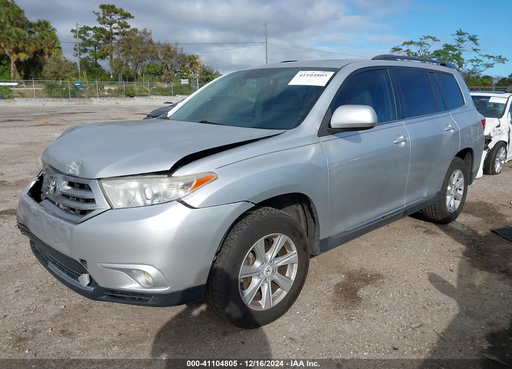 2013 TOYOTA HIGHLANDER SE V6 VIN: 5TDZK3EH5DS101247