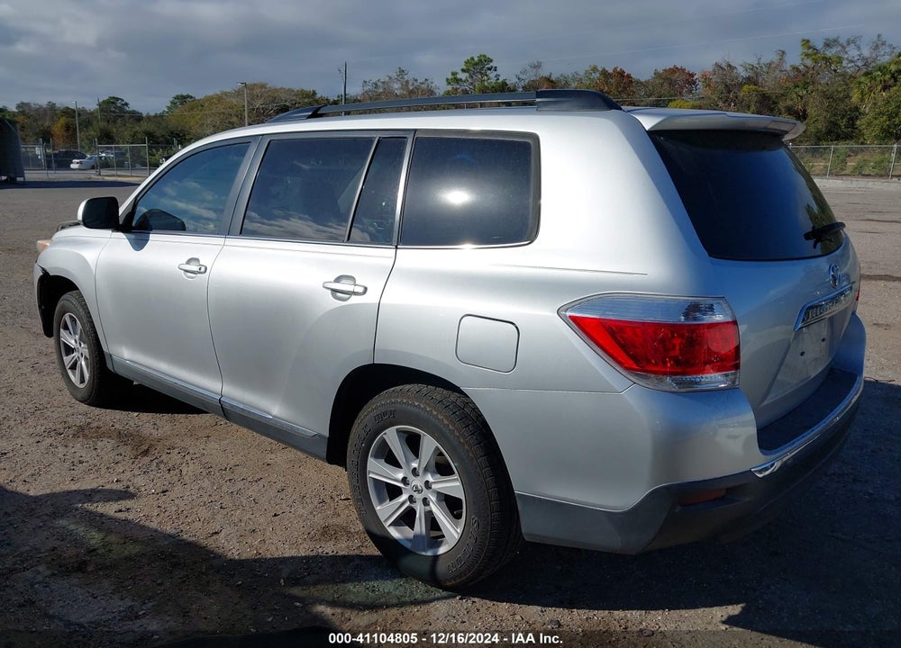 2013 TOYOTA HIGHLANDER SE V6 VIN: 5TDZK3EH5DS101247