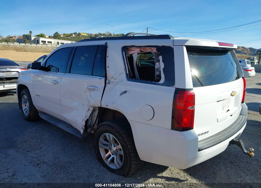 2016 CHEVROLET TAHOE LS VIN: 1GNSCAECXGR110916