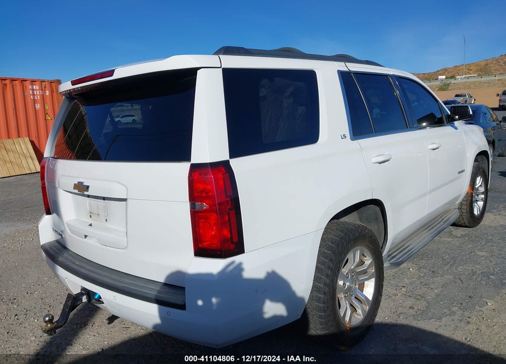 2016 CHEVROLET TAHOE LS VIN: 1GNSCAECXGR110916