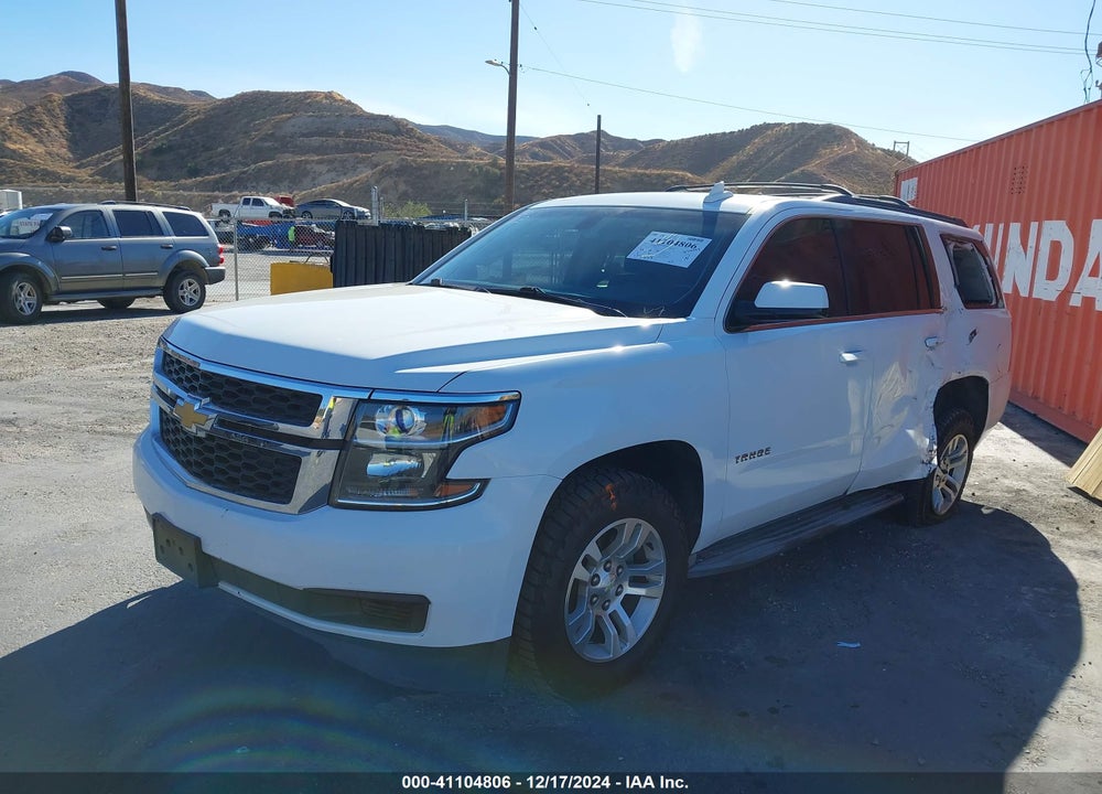 2016 CHEVROLET TAHOE LS VIN: 1GNSCAECXGR110916