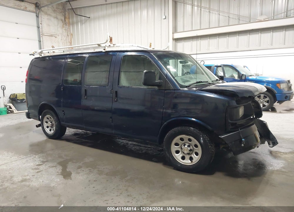 2011 CHEVROLET EXPRESS 1500 WORK VAN VIN: 1GCSHAF47B1118805