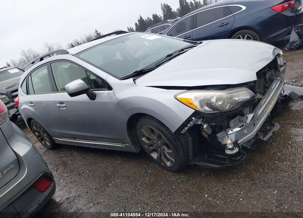 2014 SUBARU IMPREZA 2.0I SPORT PREMIUM VIN: JF1GPAL61E8220598