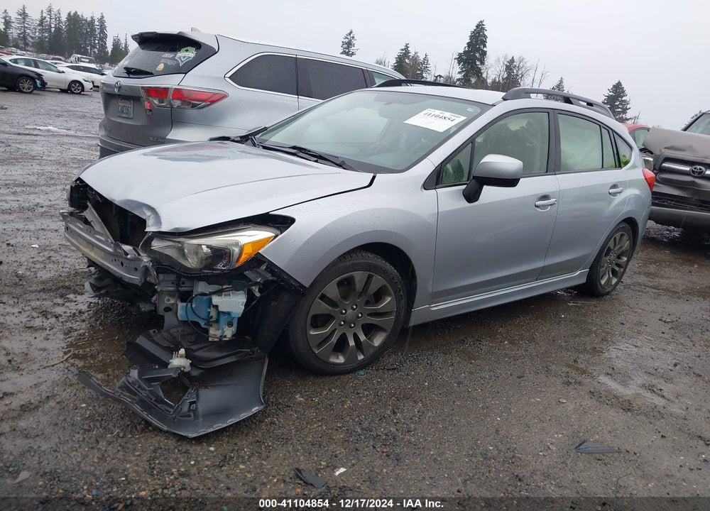 2014 SUBARU IMPREZA 2.0I SPORT PREMIUM VIN: JF1GPAL61E8220598