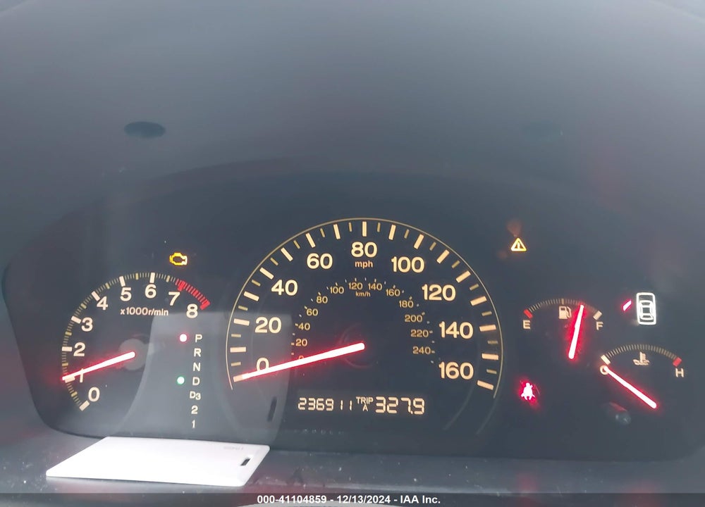 2003 HONDA ACCORD 3.0 EX VIN: 1HGCM66563A072277