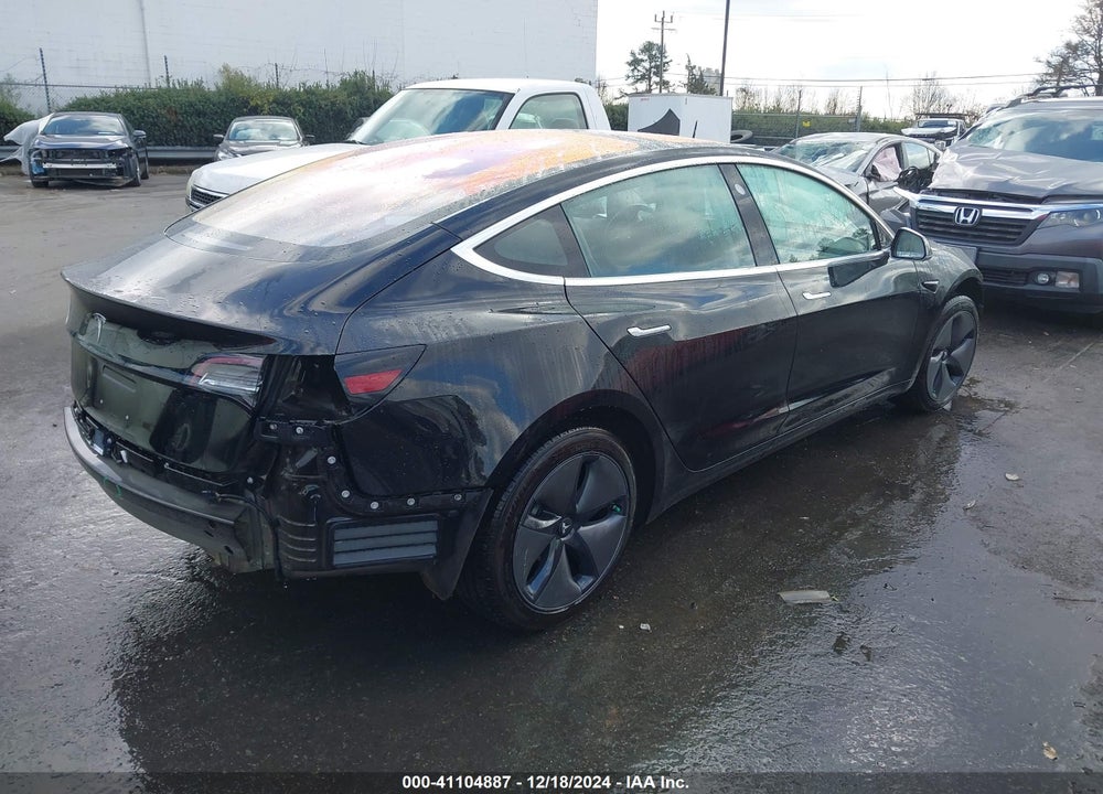 2018 TESLA MODEL 3 LONG RANGE/MID RANGE VIN: 5YJ3E1EA4JF021006