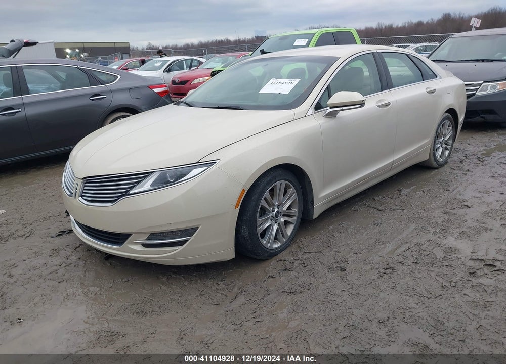 2014 LINCOLN MKZ VIN: 3LN6L2G9XER806206