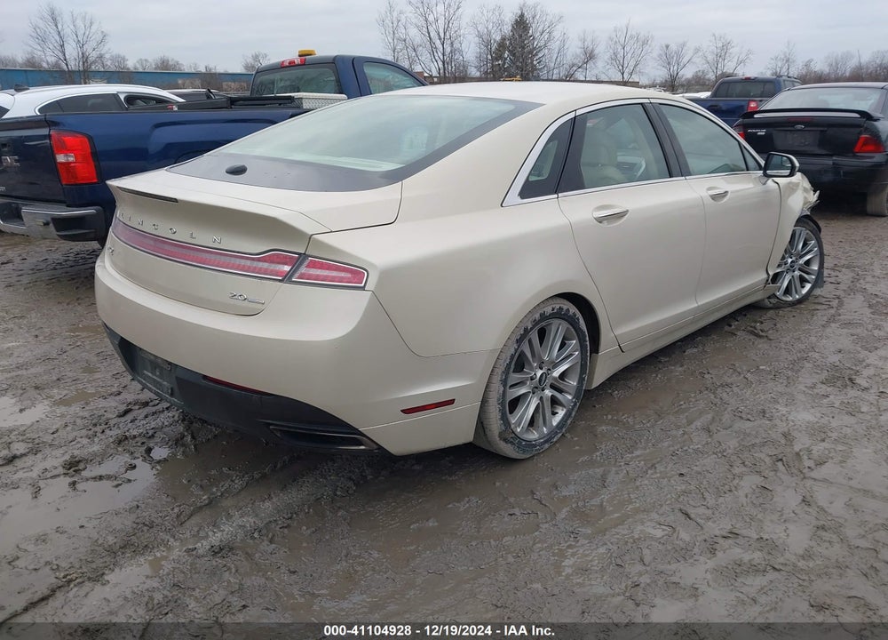 2014 LINCOLN MKZ VIN: 3LN6L2G9XER806206