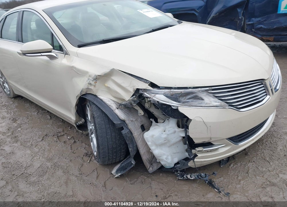 2014 LINCOLN MKZ VIN: 3LN6L2G9XER806206