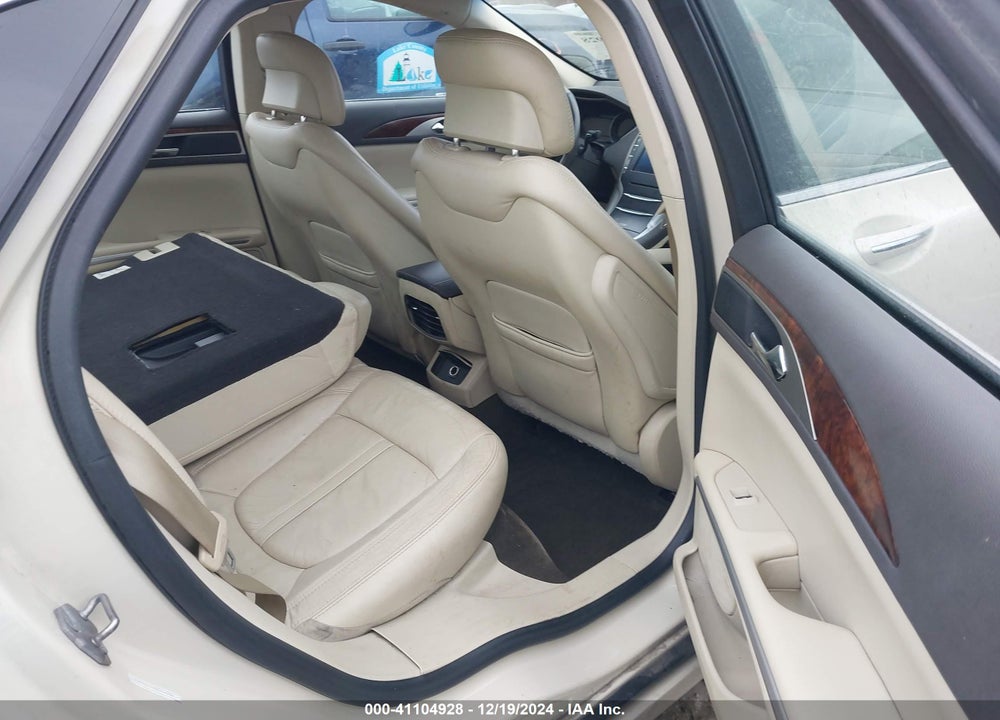 2014 LINCOLN MKZ VIN: 3LN6L2G9XER806206