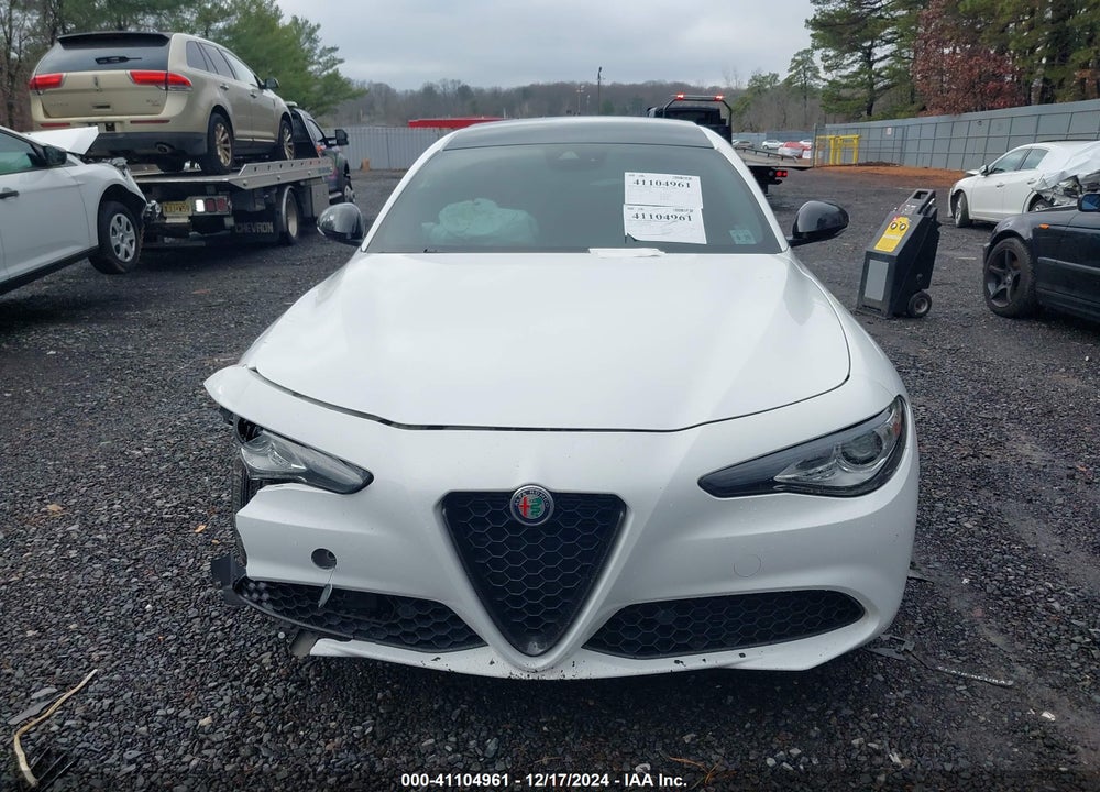 2021 ALFA ROMEO GIULIA TI AWD VIN: ZARFANBN5M7645422