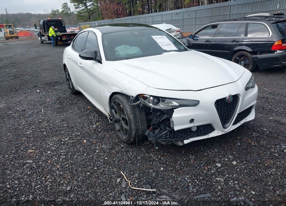 2021 ALFA ROMEO GIULIA TI AWD VIN: ZARFANBN5M7645422