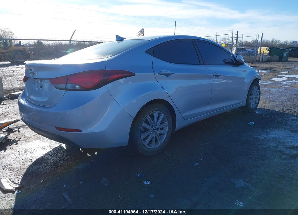 2014 HYUNDAI ELANTRA SE VIN: 5NPDH4AE8EH473120