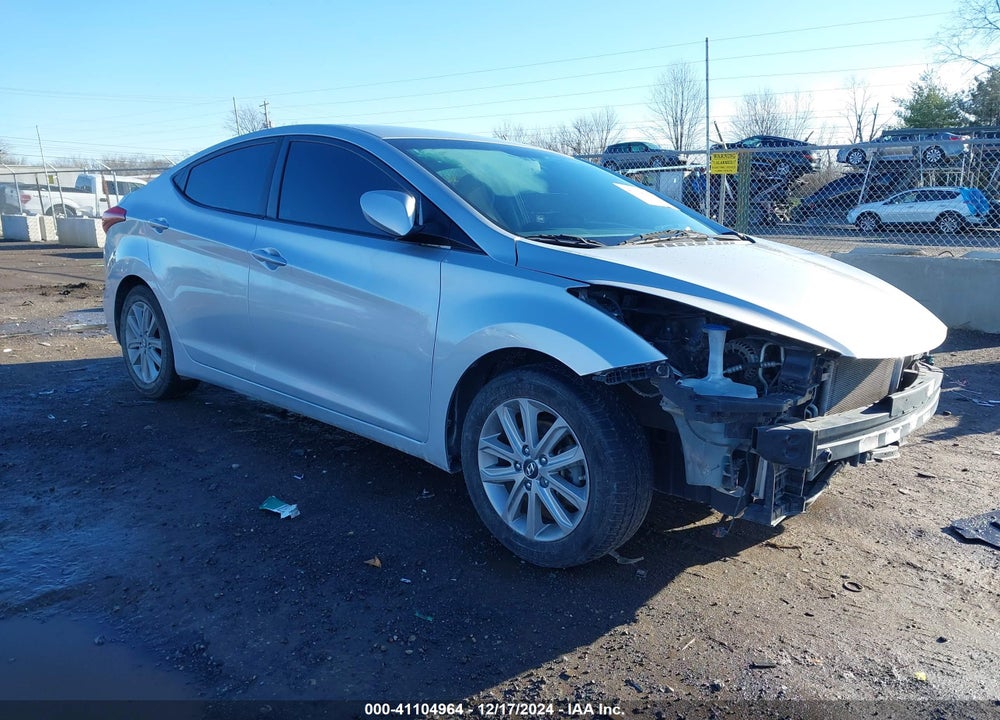 2014 HYUNDAI ELANTRA SE VIN: 5NPDH4AE8EH473120