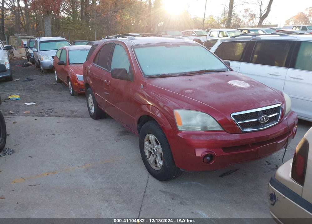 2005 KIA SORENTO EX/LX VIN: KNDJD733155379625