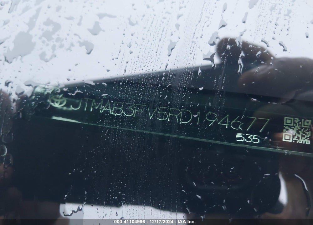 2024 TOYOTA RAV4 PRIME SE VIN: JTMAB3FV5RD194677