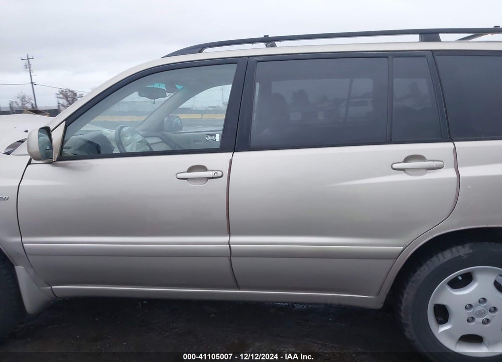 2006 TOYOTA HIGHLANDER LIMITED V6 VIN: JTEDP21A060091615