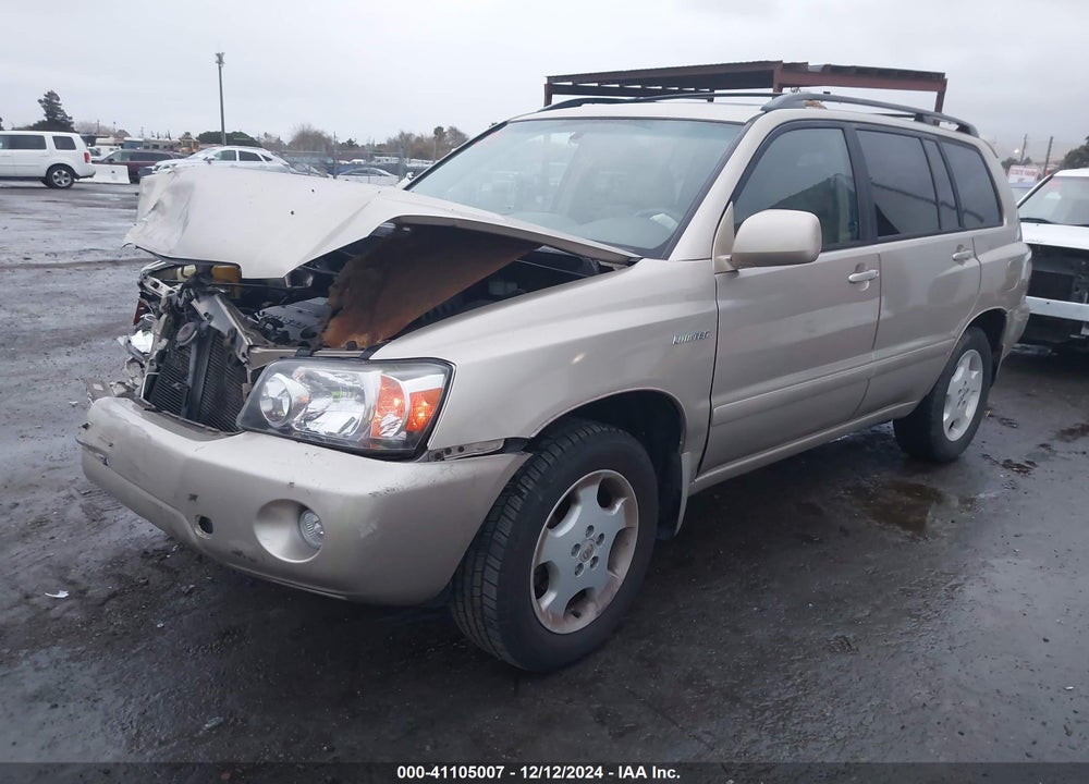 2006 TOYOTA HIGHLANDER LIMITED V6 VIN: JTEDP21A060091615