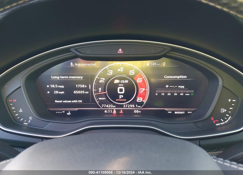 2019 AUDI SQ5 3.0T PREMIUM VIN: WA1B4AFY3K2002942