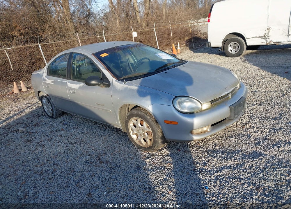 2000 PLYMOUTH NEON HIGHLINE VIN: 1P3ES46C0YD727975