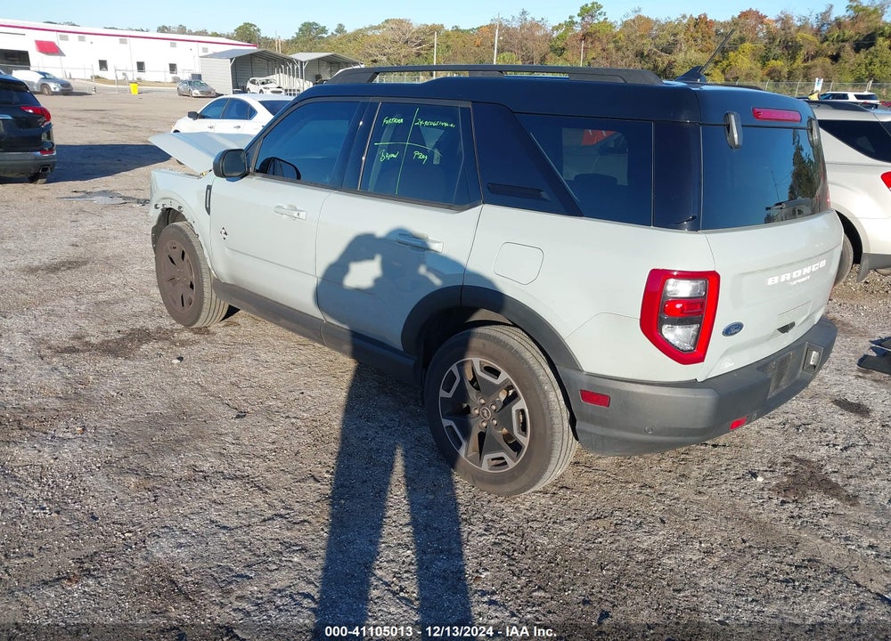 2021 FORD BRONCO SPORT OUTER BANKS VIN: 3FMCR9C6XMRB05282