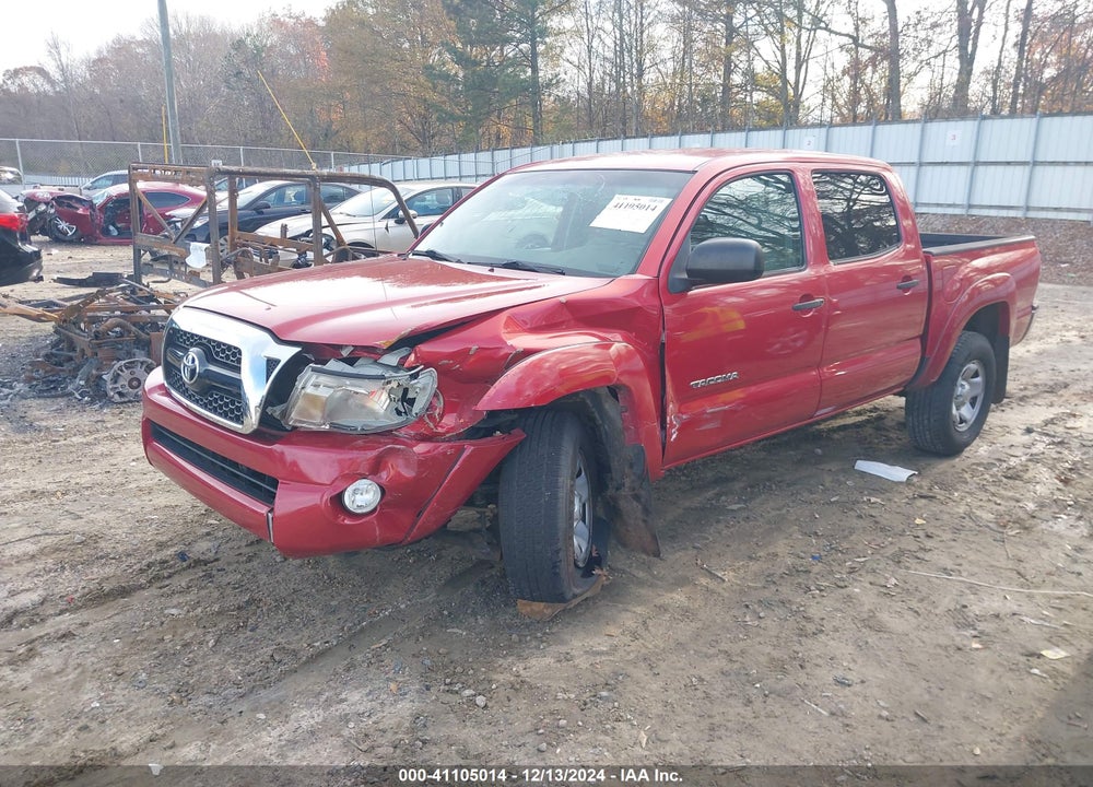 2011 TOYOTA TACOMA DOUBLE CAB PRERUNNER VIN: 3TMJU4GN8BM111848
