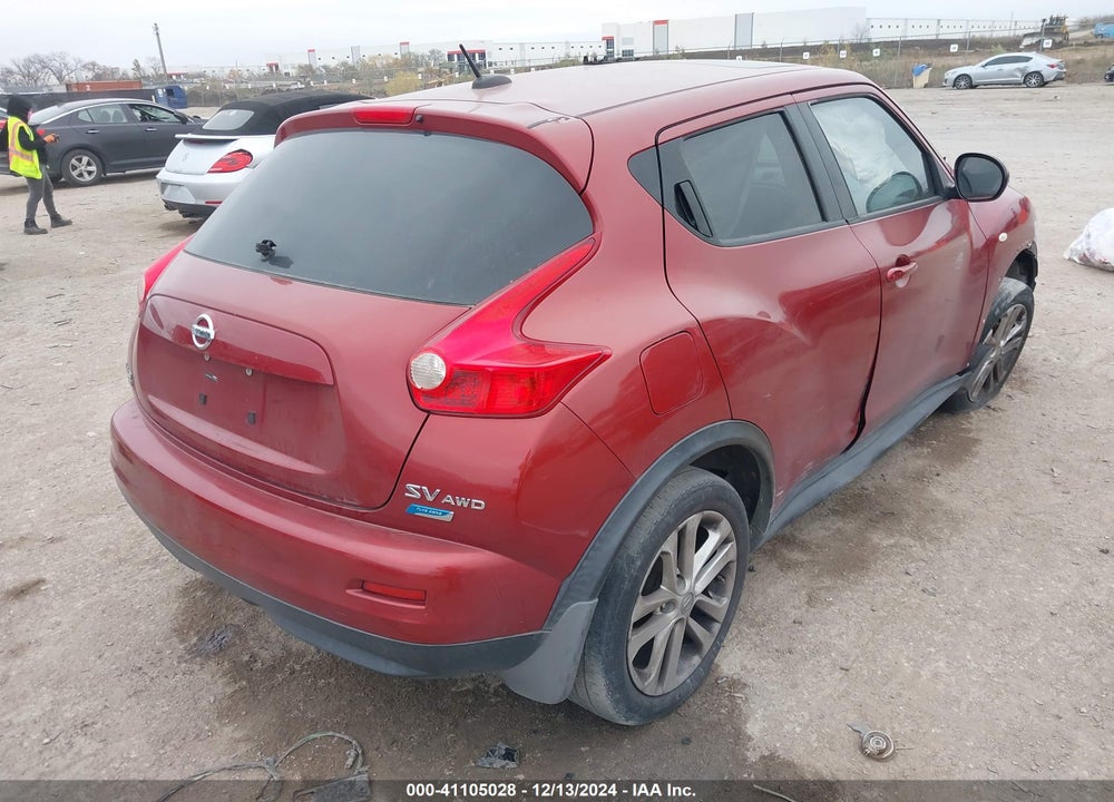 2012 NISSAN JUKE SV VIN: JN8AF5MV9CT125186