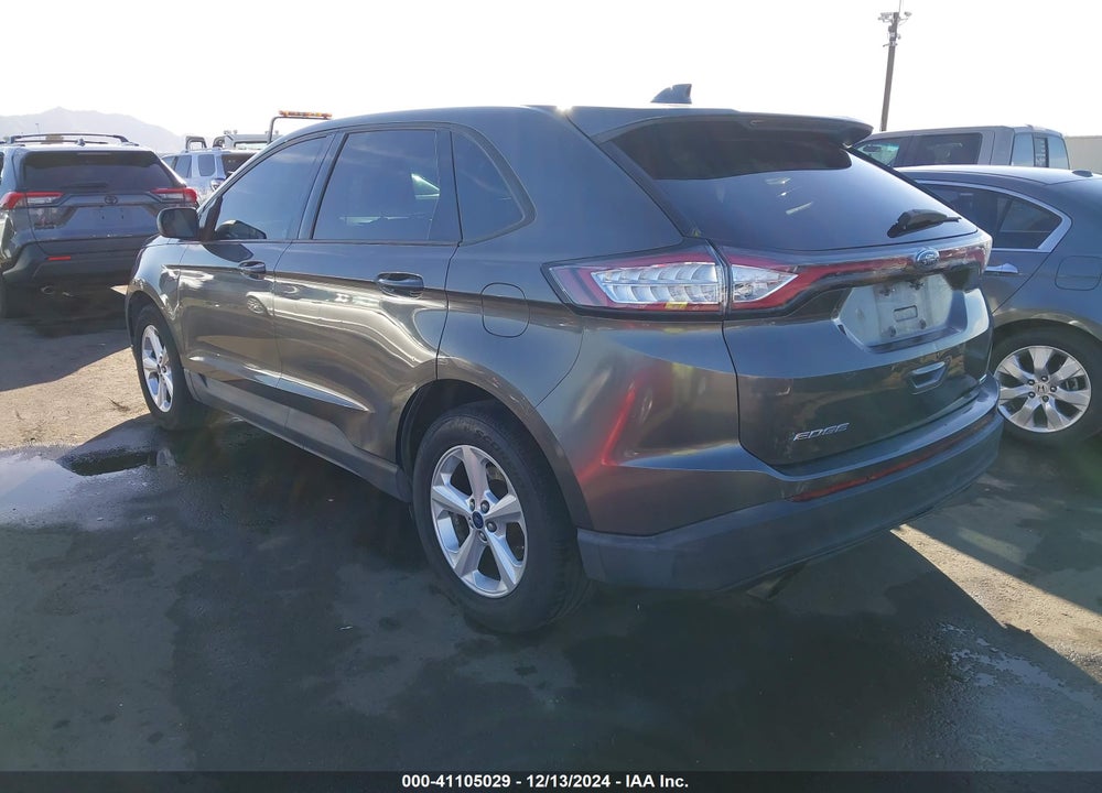 2015 FORD EDGE SE VIN: 2FMTK3G96FBC40752