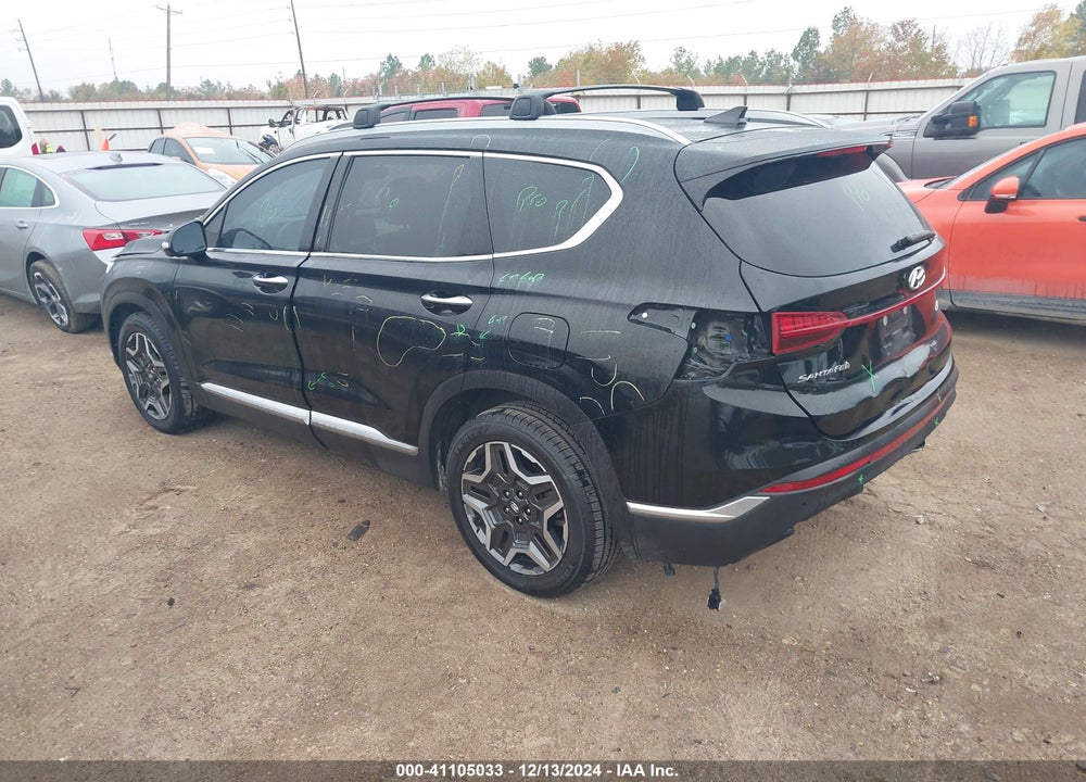 2021 HYUNDAI SANTA FE LIMITED VIN: 5NMS44AL5MH334415