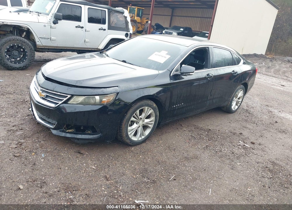 2014 CHEVROLET IMPALA 2LT VIN: 2G1125S38E9105653