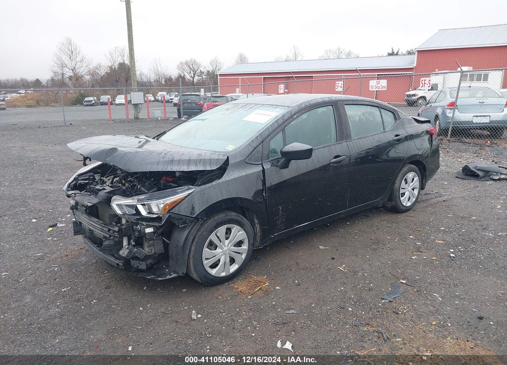 2020 NISSAN VERSA S 5-SPEED MANUAL TRANSMISSION VIN: 3N1CN8BV0LL844944