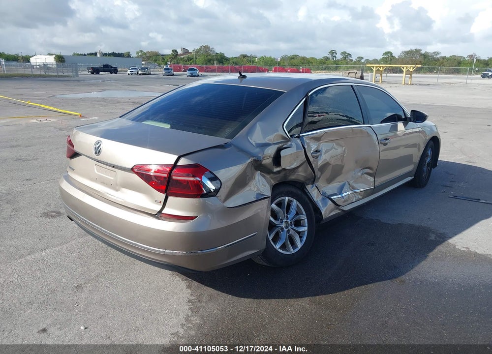 2017 VOLKSWAGEN PASSAT VIN: 1VWAT7A36HC054763