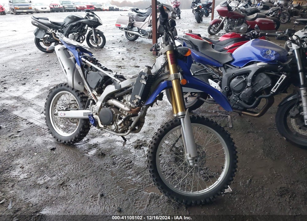 2018 YAMAHA WR250 R VIN: JYADG21E1JA011356
