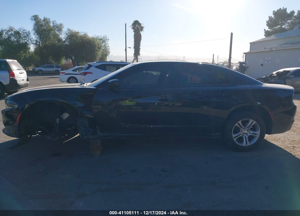 2019 DODGE CHARGER SXT RWD VIN: 2C3CDXBG6KH573220