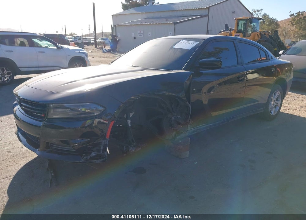 2019 DODGE CHARGER SXT RWD VIN: 2C3CDXBG6KH573220