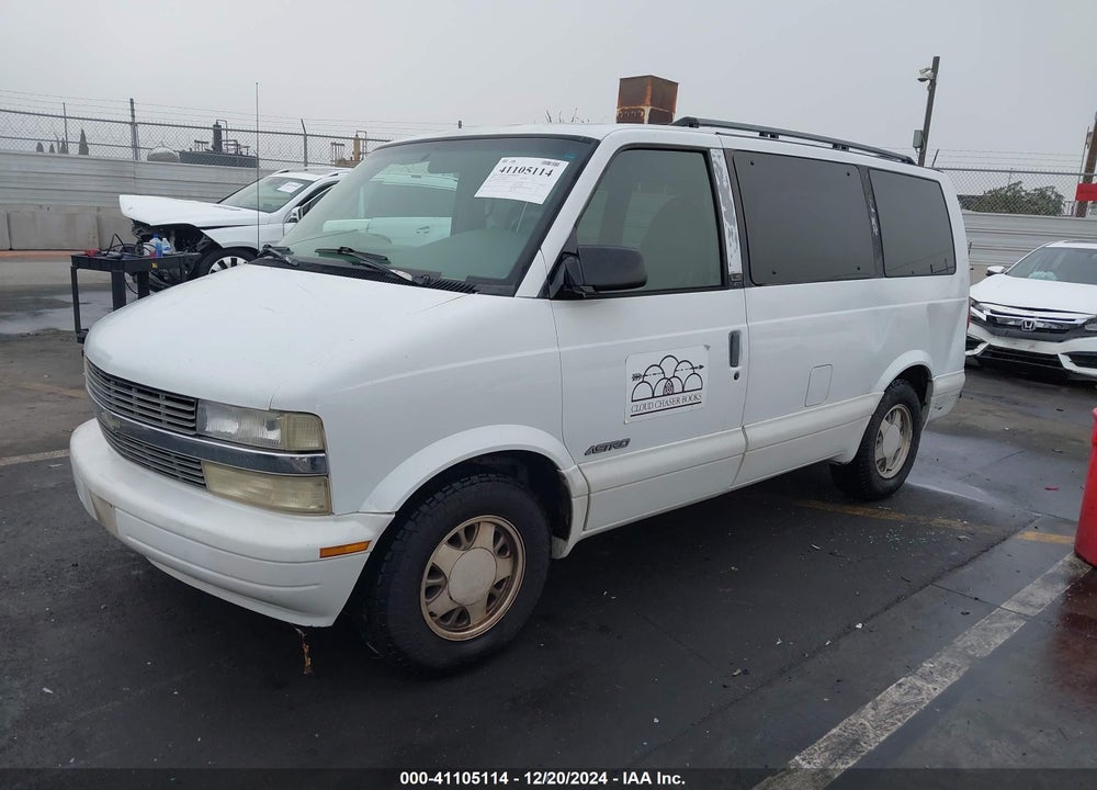 2000 CHEVROLET ASTRO VIN: 1GNDM19W3YB189933